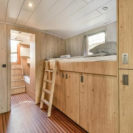 Unique Houseboat Center 'greuns' Hotel na wodzie Amsterdam