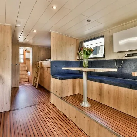 Unique Houseboat Center 'greuns' Hotel na wodzie Amsterdam